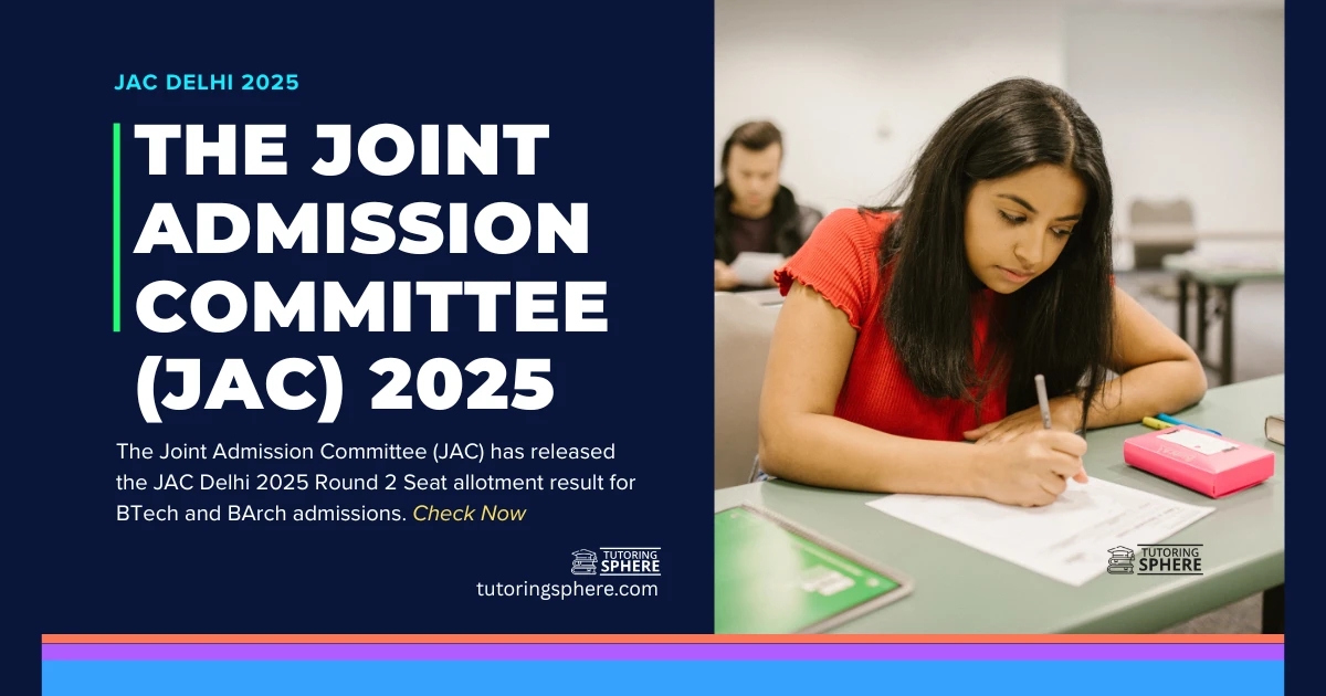 JAC Delhi 2025 Round 2 Seat Allotment Result Out – Check Now
